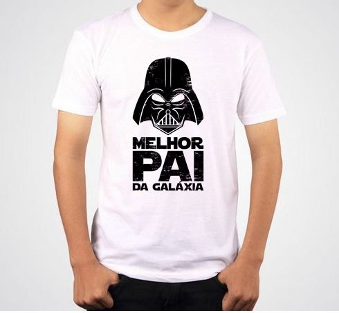 Camiseta - Melhor Pai da Galáxia