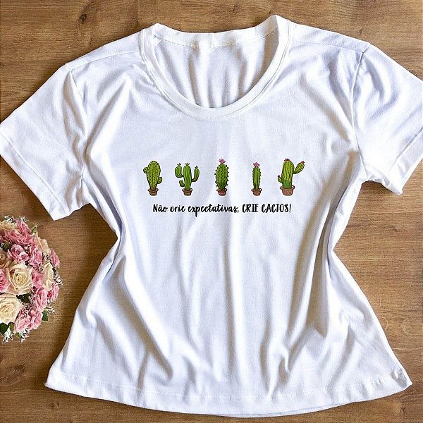 T-Shirt - Crie Cactos