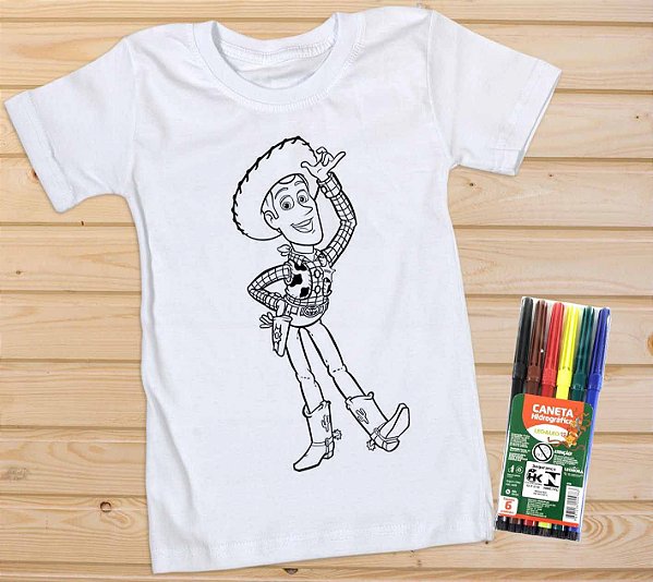 Pinte e Lave - Toy Story Wood
