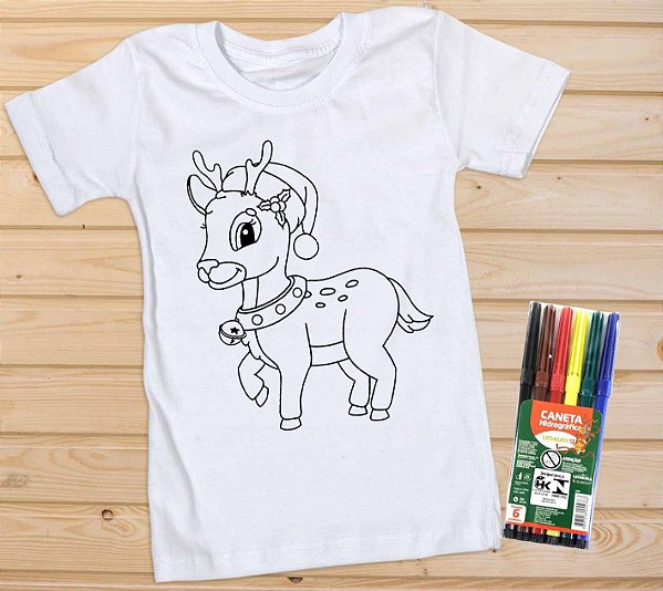 Pinte e Lave - Rena de Natal