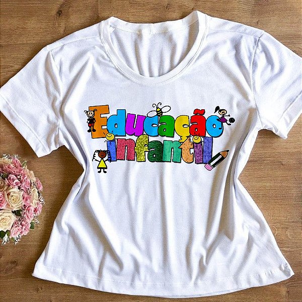 T-Shirt - Educação Infantil - Lápis