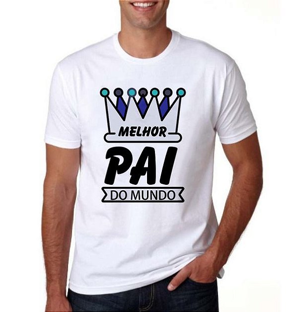 Camiseta - Melhor Pai do Mundo Coroa