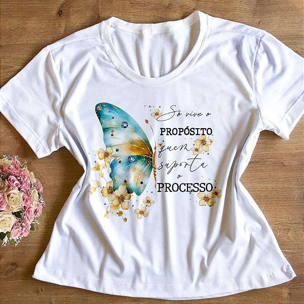 T-Shirt - Propósito Borboleta