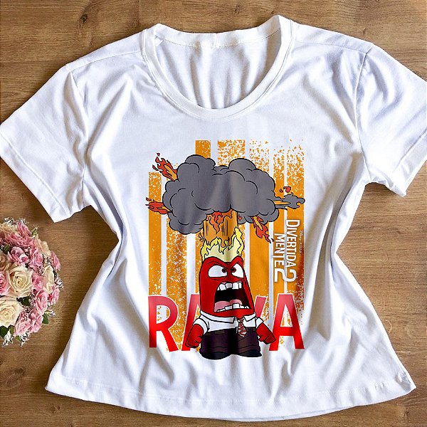 T-Shirt - Raiva Divertidamente
