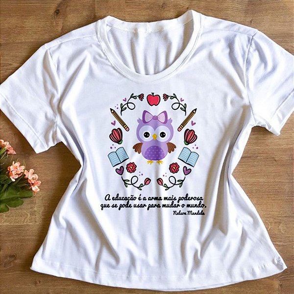 T-shirts Feminina - Venda de T-Shirts por Atacado e Varejo - Linda Estampa  - Linda Estampa