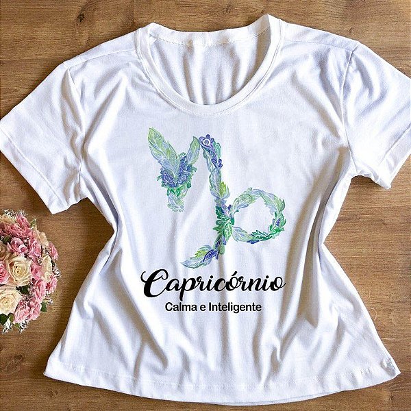 T-Shirt - Signo Capricórnio