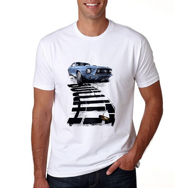 Camiseta - Carro Azul