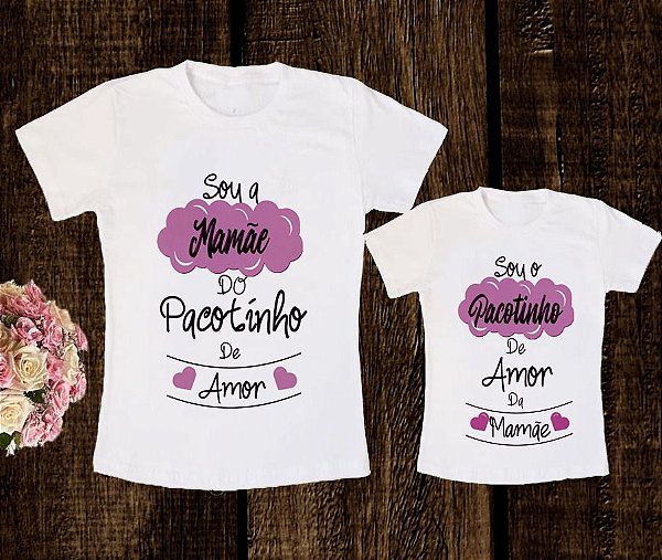 Kit Mãe e Filha Pacotinho de Amor Menina