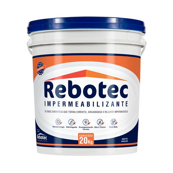 Rebotec 20 Kg - Original Impermeabilizante Nanotécnico
