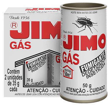 JIMO GAS FUMIGANTE COM 2 UNIDADES