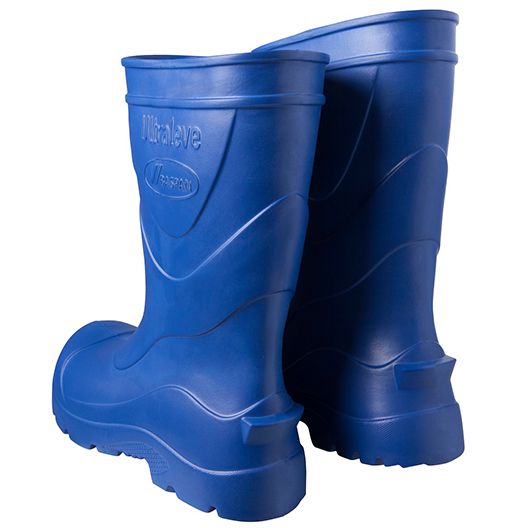 Bota Baspan Ultraleve Eva Azul Cano Médio