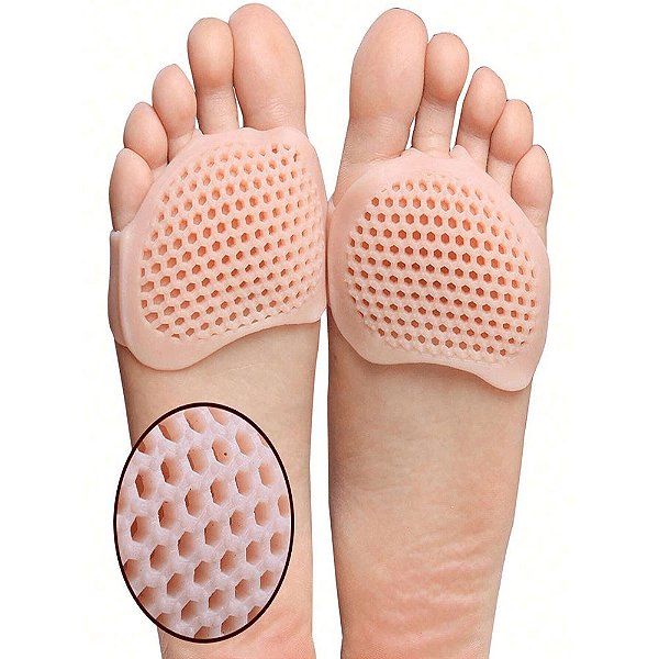 Palmilha Silicone Salto Alto Plantar Proteção Anti Calos Pé - Loja