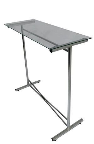 Mesa Arara Pequena Cromada Sem Vidro