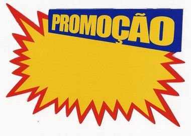 Etiqueta Promoção Explosão