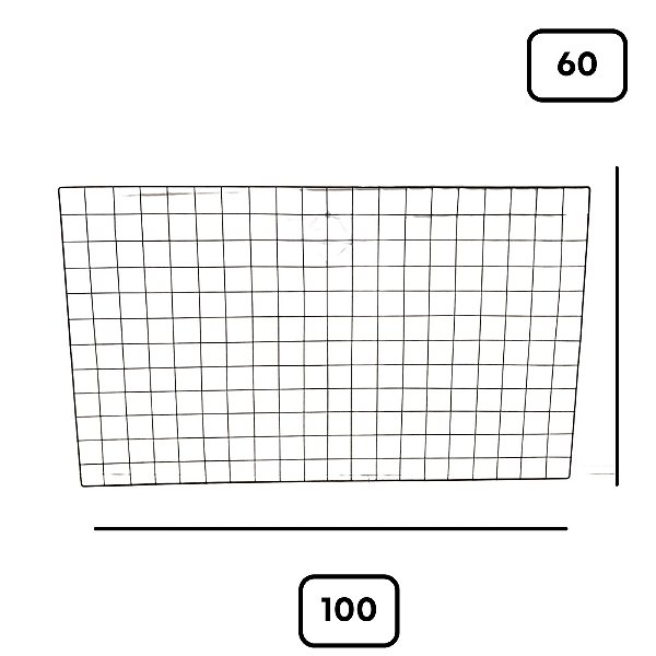Tela Aramada 60x100