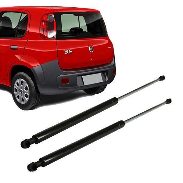 Par Amortecedor Tampa Traseira Porta Malas Novo Uno 2010 2011 2012 2013 2014 2015 2016 2017 Mola a Gás