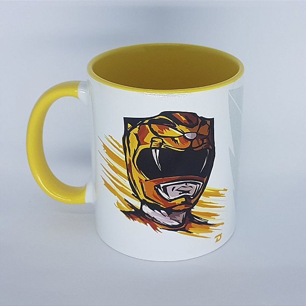 Caneca Power Ranger Amarela