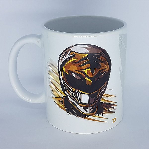 Caneca Power Ranger Branco