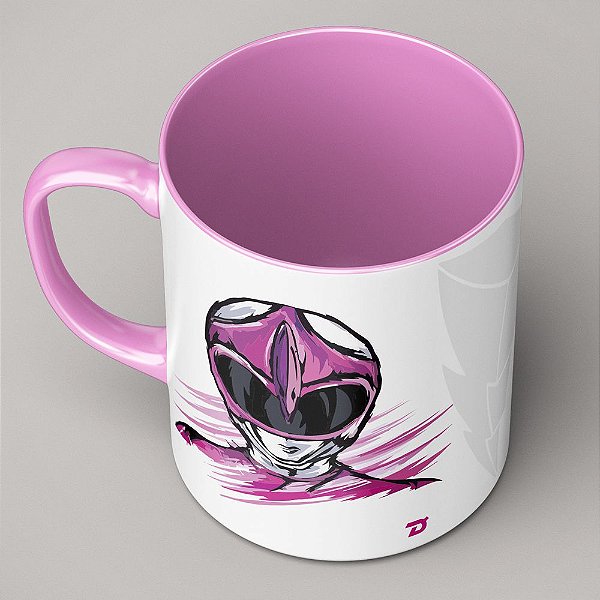 Caneca Power Ranger Rosa