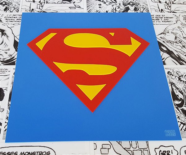 Quadro 3D Superman
