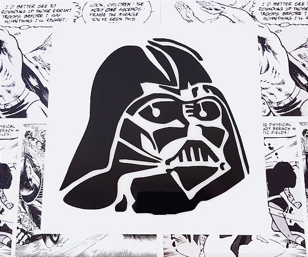 Quadro 3D Darth Vader Star Wars