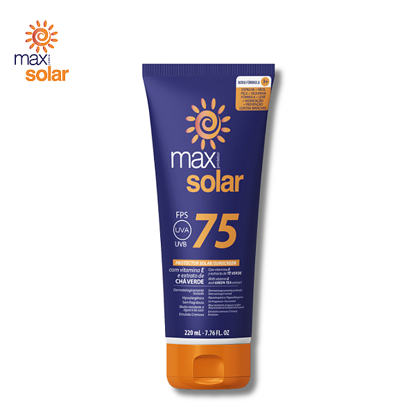 MAX PROTETOR SOLAR FPS 75 220ML