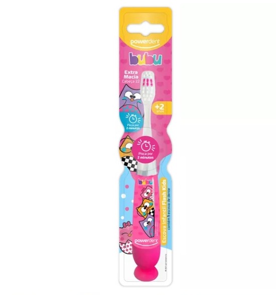 Escova de dente Powerdent Flash Kids Bubu