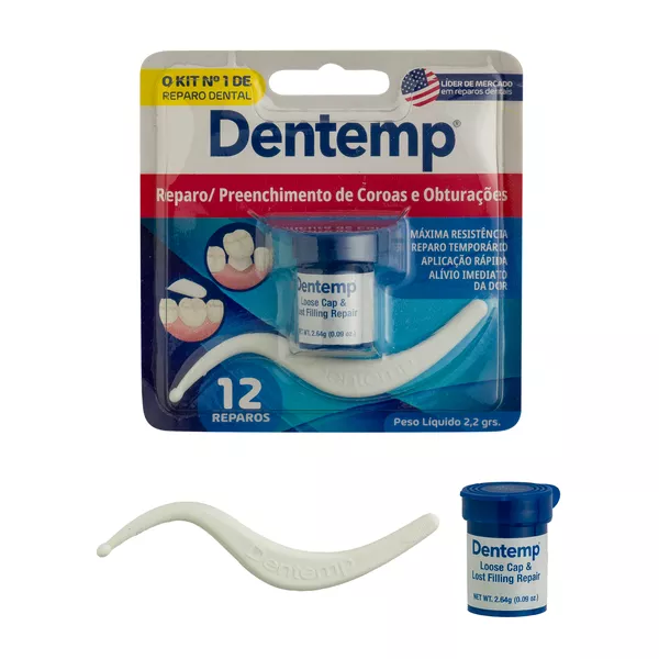Reparador de Coroas e Obturações Dentemp Ref.: 2551