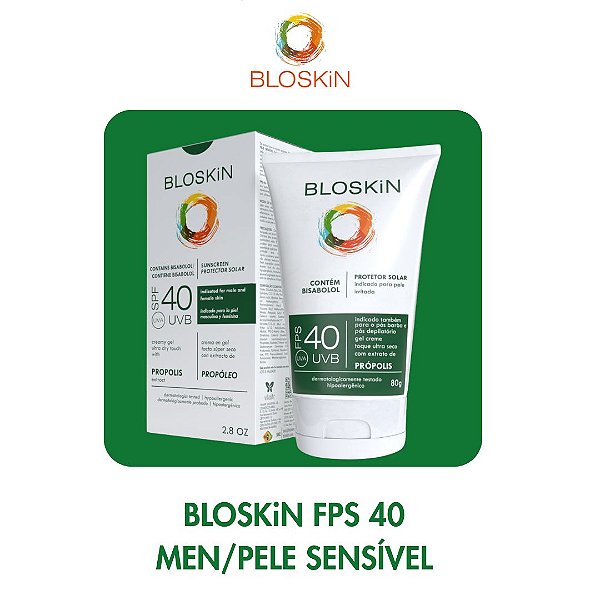 BLOSKiN FPS 40 MEN/PELE SENSIVEL - 80g