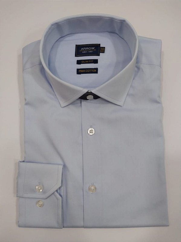 42933-02 CAMISA PIMA COTTON SLIM ARROW