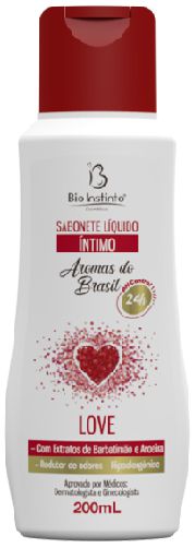 Sabonete Íntimo Love Aromas do Brasil 200ml Bio Instinto