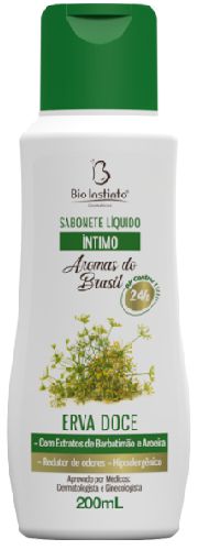 Sabonete Íntimo Erva Doce 200ml Bio Instinto