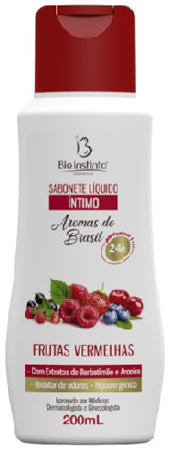 Sabonete Íntimo Frutas Vermelhas 200ml Bio Instinto