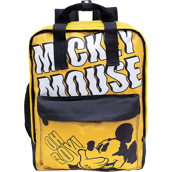 Mochila Escolar Juvenil Menino Mickey Mouse 9787 Notebook - Loja Uhhu