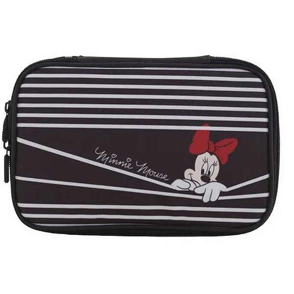 Estojo Escolar Menina Box Minnie Mouse Disney College 10.055