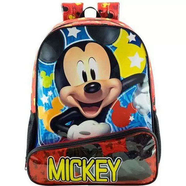 Mochila Escolar Infantil Menino  Mickey Hey Mickey! 8963