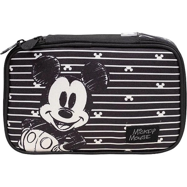 Estojo Escolar Infantil Box Mickey Mouse Menino T01 9776