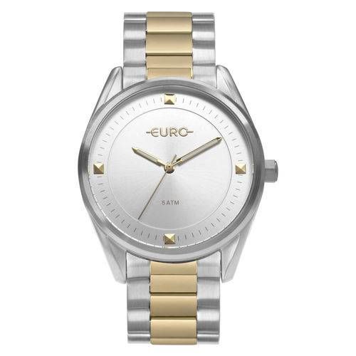 Relógio Feminino Euro Bicolor Prata e Dourado EU2036YOC/5K