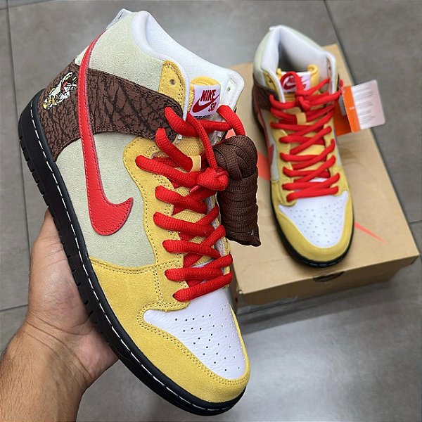 TÊNIS NIKE DUNK HIGH SB "KEBAB & DESTROY" (COMPLETO)