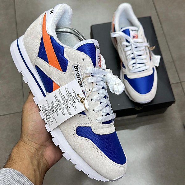 TÊNIS REEBOK X BRONZE 56K CLASSIC LEATHER (COMPLETO)