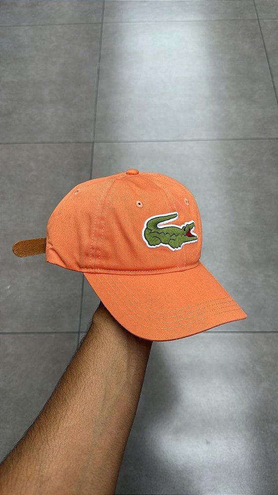 BONÉ LCST BIG CROC LARANJA (FORMA RASA)