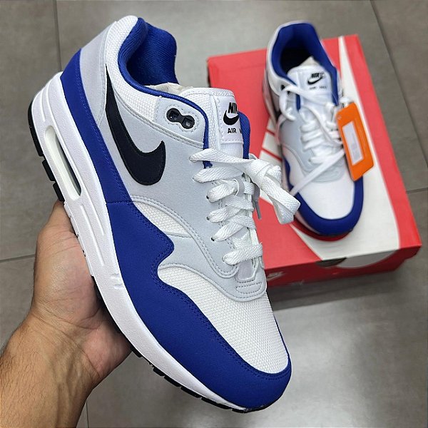 TÊNIS NIKE AIR MAX 1 DEEP ROYAL BLUE (COMPLETO)