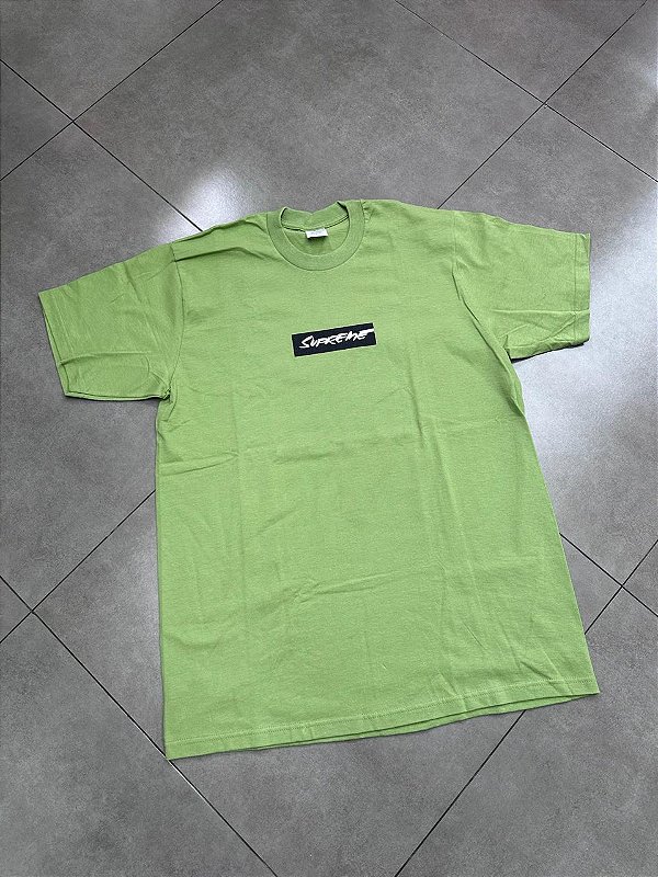 CAMISETA SUPREME FUTURA BOX LOGO TEE GREEN
