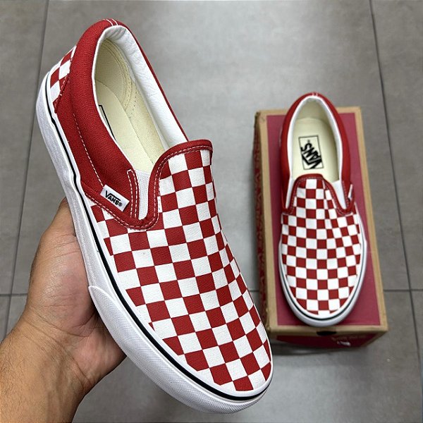 TÊNIS VANS SLIP-ON CHECKERBOARD BOSSA NOVA (COMPLETO)