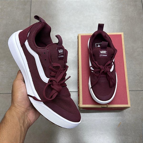 TÊNIS VANS ULTRARANGE RAPIDWELD BORDO (COMPLETO)