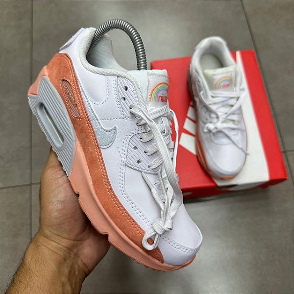 TÊNIS NIKE AIR MAX 90 WHITE LIGHT  (COMPLETO)