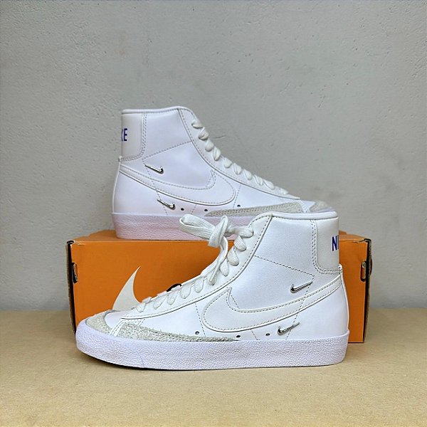 TÊNIS NIKE BLAZER MID WHITE (COMPLETO)