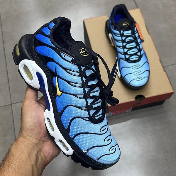 TÊNIS NIKE AIR MAX PLUS OG HYPER BLUE (COMPLETO)