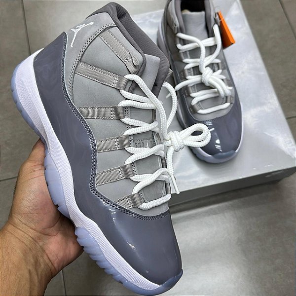 TÊNIS AIR JORDAN 11 COOL GREY (COMPLETO)