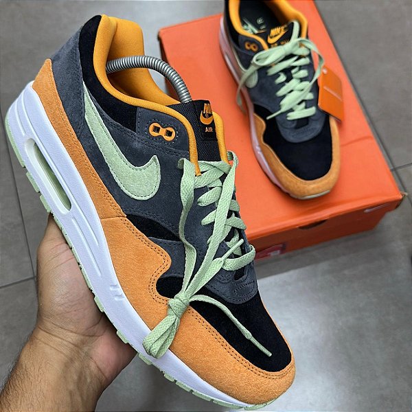 TÊNIS NIKE AIR MAX 1 PREMIUM UGLY DUCKLING HONEYDEW (COMPLETO)
